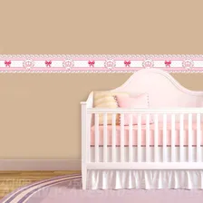 Faixa Decorativa Coroa Floral Infantil 10 Metros Por 15cm Cor Outro Foto mini  2