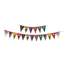 Faixa Decorativa Festa Liga Da Justiça - Festcolor - Rizzo Foto  mini 1
