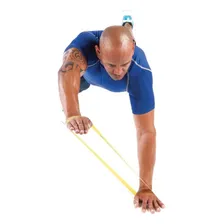 Faixa Elastica Thera Band Exercicios Fisioterapia E Pilates Foto mini 3