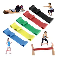 Faixa Elastica Thera Band Exercicios Fisioterapia E Pilates Foto mini 1