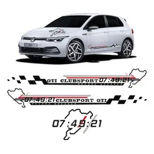 Faixa Golf Club Sport Gti Kit Adesivo Lateral Decorativo Foto  mini 1