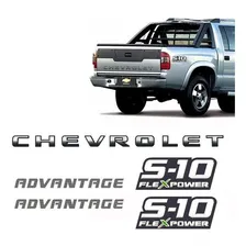 Faixa S10 Prata Chevrolet Advantage 2009/2011 + Flex Power Foto mini 1