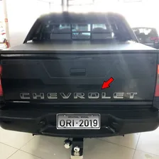 Faixa Tampa Traseira Para Chevrolet S10 2009 2010 2011 2012 Adesivo Prata Sportinox Foto mini  2