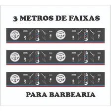 Faixas Adesivas Decorativas De Barbearia Foto mini 1