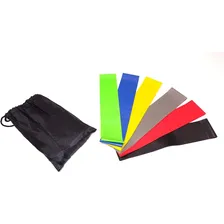 Faixas Elásticas Mini-band Para Pilates Yoga E Funcional Cor Cores Foto mini 3