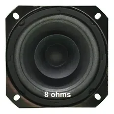 Falante Qvs 4 Polegadas 80 Rms 8 Ohms Full Range Cor Preto Foto  mini 1