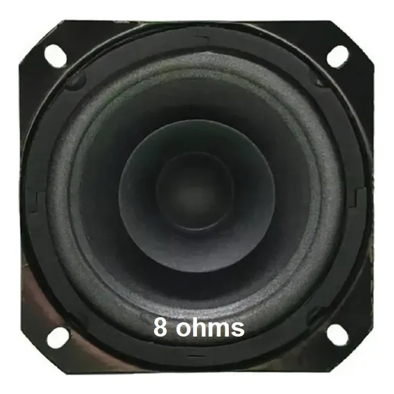 Falante Qvs 4 Polegadas 80 Rms 8 Ohms Full Range Cor Preto Foto 1