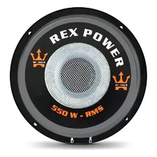 Falante Woofer 10 Polegadas 550w Rms 4 Ohms Magnum Rex Power Cor Preto Foto mini 4