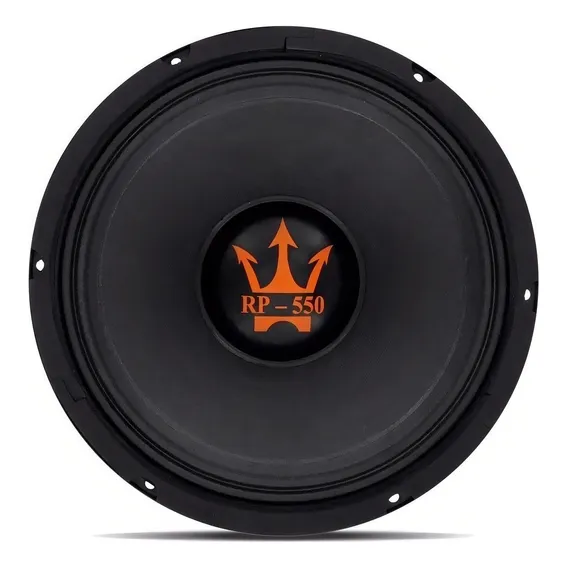 Falante Woofer 10 Polegadas 550w Rms 4 Ohms Magnum Rex Power Cor Preto Foto 1