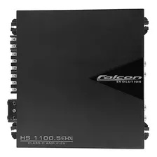 Falcon Módulo Amplificador Hs1100 Dx Digital 750w Rms 5 Can Cor Preto Foto  mini 1