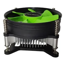 Fan Cooler Processador Intel Socket Lga 1150/1151/1155/1156p Led Verde Mymax Myc/Tx900-Or Foto mini 3