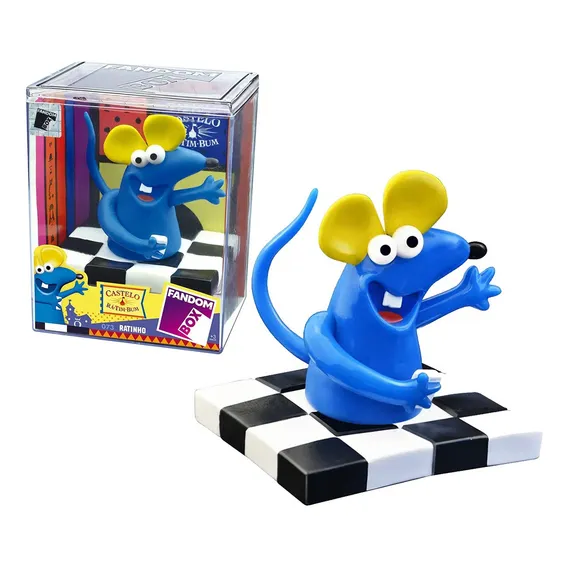 Fandom Box Boneco Ratinho Colecionável Lider Foto 1