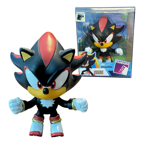 Fandom Box Shadow Turma Do Sonic Boneco Vinil Colecionável Foto 1