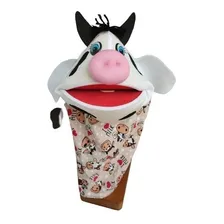 Fantoche Special Vaquinha Animais Fazenda Hist贸ria Infantil Foto mini 1