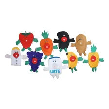Fantoches Em Feltro Alimento E Saúde Foto mini 1