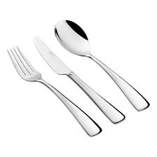 Faqueiro Inox 48 Peças Com Caixa Para Presente Curve Foto mini 2
