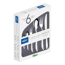 Faqueiro Jogo Talheres Lyon Brinox 36 Peças Aço Inox 420 Foto  mini 1