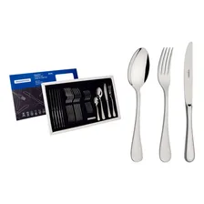 Faqueiro Tramontina Classic Aço Inox Com Facas Mesa 24 Peças Foto  mini 1