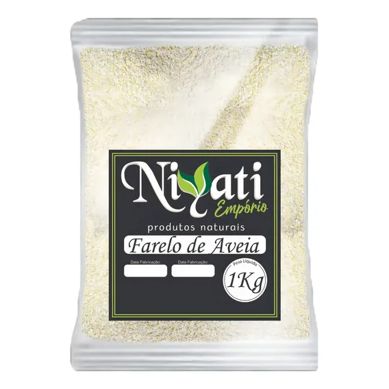 Farelo De Aveia Premium 1 Kg Niyati Foto 1
