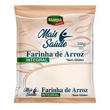 Farinha Arroz Sem Glúten 500g Premium Mais Saúde Marpa Tipos De Farinha Arroz Farinha Arroz Integral Foto mini 2