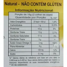 Farinha Chia Fonte De Omega 3 E 6, Cálcio, Ferro E Potássio Foto mini 2