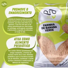 Farinha De Banana Verde 500g - P&p Foto mini 2