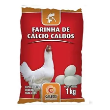 Farinha De Cálcio Para Aves 1kg Calbos Foto mini 1