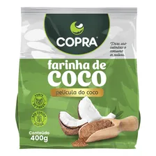 Farinha de Coco Copra Pacote 400g Foto  mini 1