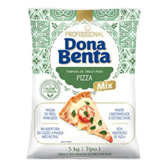 Farinha Trigo Pizza Dona Benta Prof 5kg Foto 1