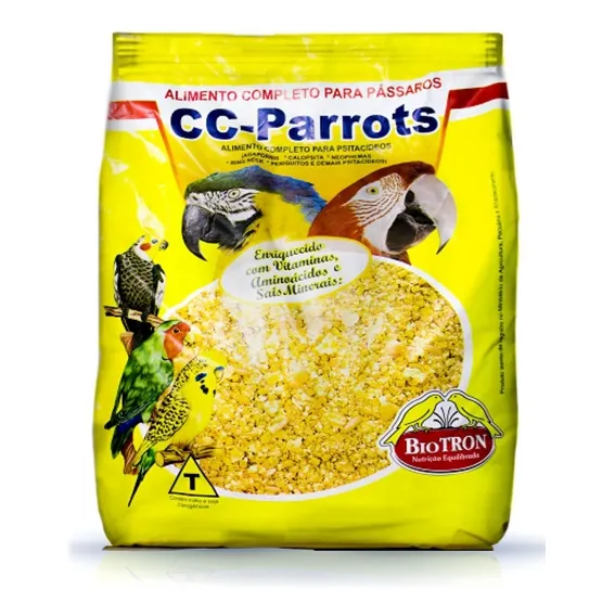 Farinhada Cc-parrots 6kg Biotron Foto 1