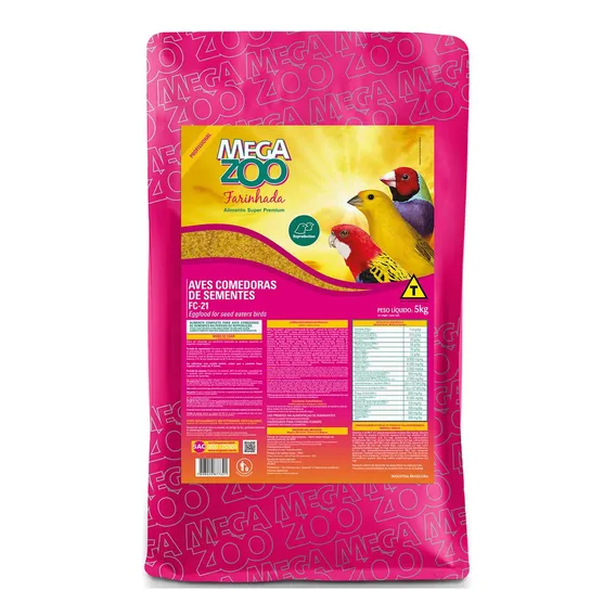 Farinhada Fc21 5kg Megazoo Foto 1