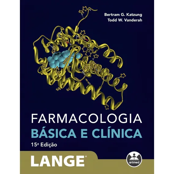 Farmacologia Básica e Clínica, de Bertram G. Katzung , Todd W. Vanderah. Editora Artmed em português, 2022 Foto 1