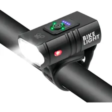 Farol Bicicleta 3 Leds Recarregável Usb Bike Light Foto mini 2
