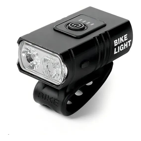 Farol Bike Lanterna Led Bicicleta T6 Foto 1