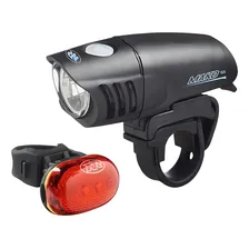 Farol Bike Niterider Mako 100 E Pisca Vista Light Traseiro Cor Preto Foto  mini 1