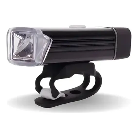 Farol Bike Usb Rechargeable Aluminum Light 180lumens Mcqd001 Foto 1