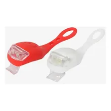 Farol Dianteiro Bicicleta Kit 2 Lanterna Sinalizador Pisca Foto  mini 1