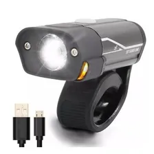 Farol Lanterna Bicicleta Resistente Água 350 Lumes M788 Foto mini 1