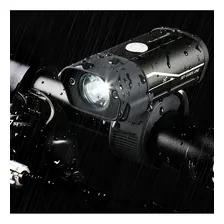 Farol Lanterna Bicicleta Resistente Água 350 Lumes M788 Foto mini 2