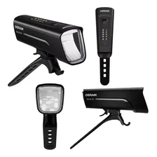 Farol Lanterna Bike Frente Tras Regarregavel Osram Race80set Foto mini  3