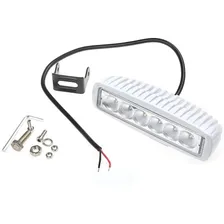 Farol Refletor Em AlumÃnio E Base Inox Para Deck 6 Leds Luz Branco-frio Foto mini 4