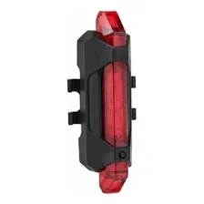 Farol Sinalizador Bike Lanterna Led Usb Bicicleta Traseiro Foto mini 3