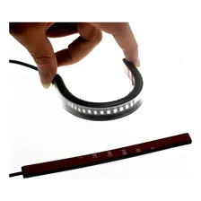 Farol Traseira Lanterna Pisca Moto Custom Race Fita Led Foto mini  2