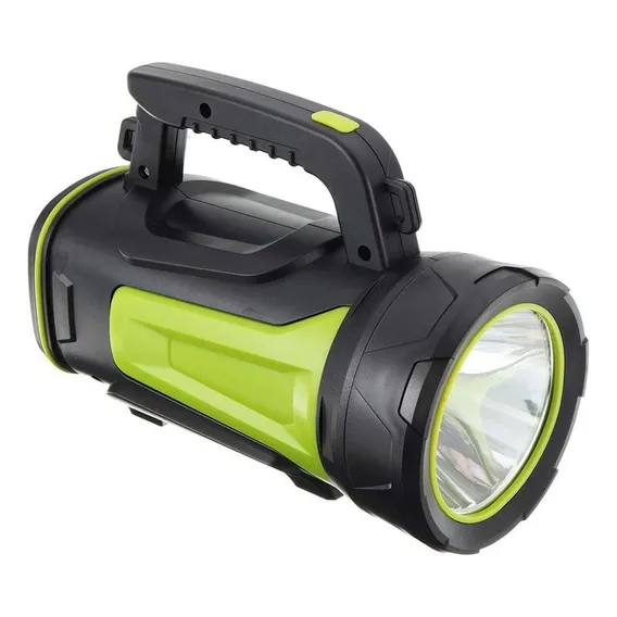 Farolete Holofote Lanterna Led Sitio Chácara Profissional Lanterna Verde Luz Verde Foto 1