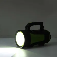 Farolete Holofote Lanterna Led Sitio Chácara Profissional Lanterna Verde Luz Verde Foto mini 4