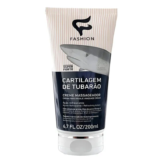 Fashion - Creme Massageador Cartilagem De Tubarão Foto 1