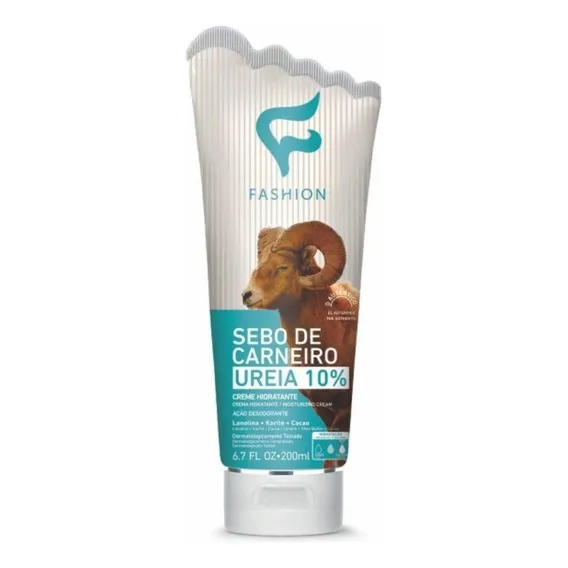 Fashion Sebo Carneiro 10% Ureia 200ml ( Bisnaga) Foto 1