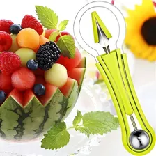 Fatiador De Frutas 4 Em 1 Cortador Melância Melão Aço Inox Foto mini  3