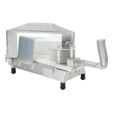 Fatiador Gp Manual Tomate Fatia 4,7mm Lâmina Aço Inox Afiada Cor Cinza Foto mini 3