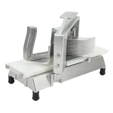 Fatiador Gp Manual Tomate Fatia 4,7mm Lâmina Aço Inox Afiada Cor Cinza Foto mini 1